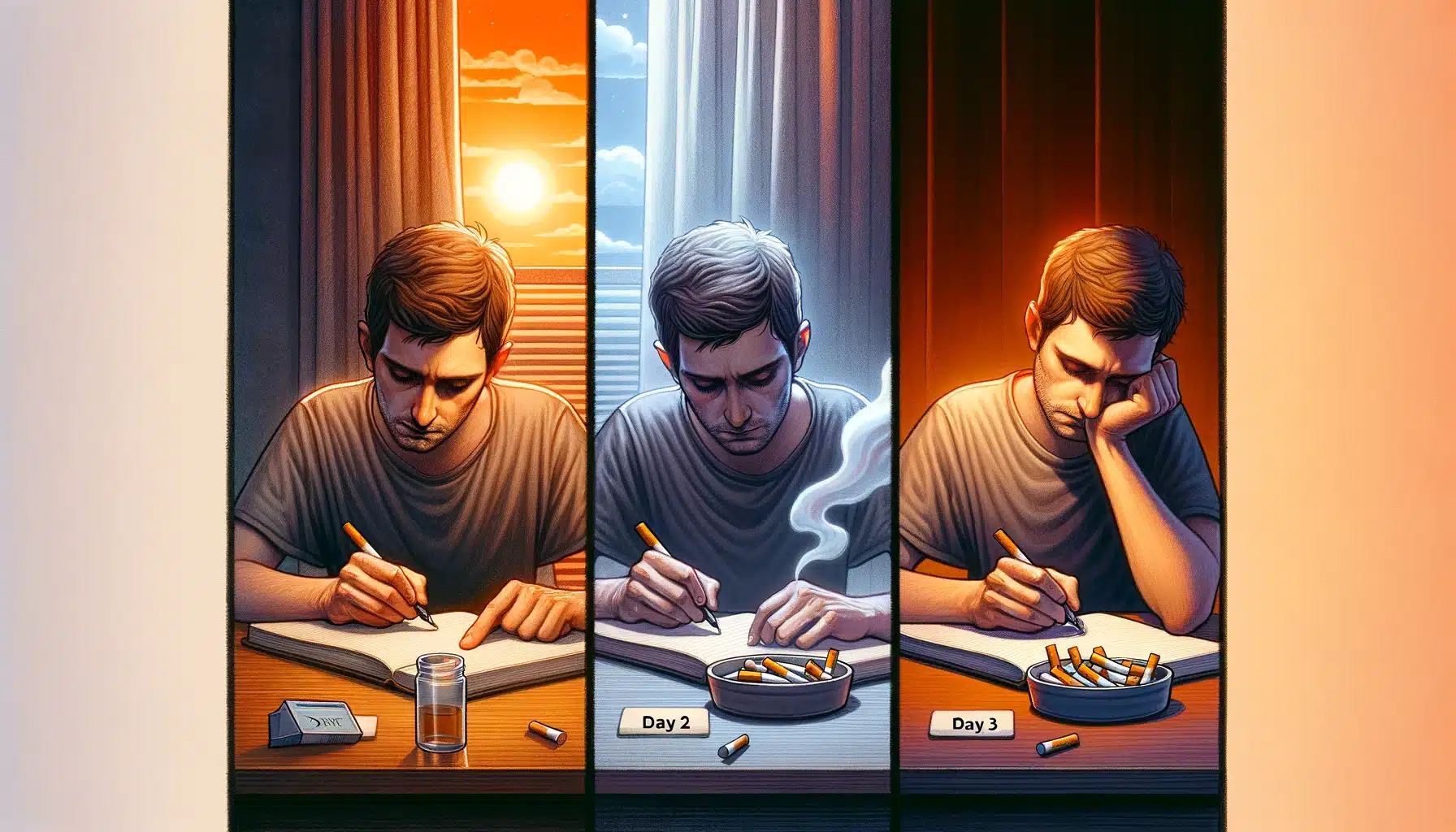 Three days of not smoking and a look into my inner self.