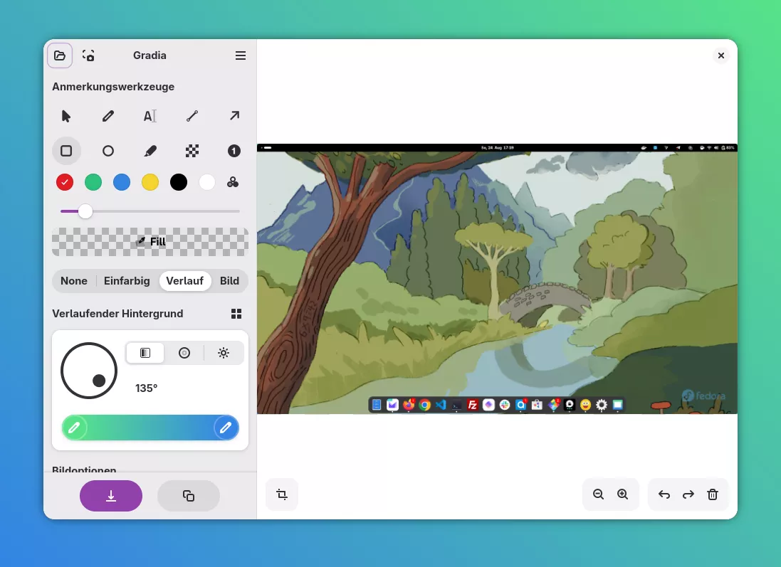 Gradia Export Options