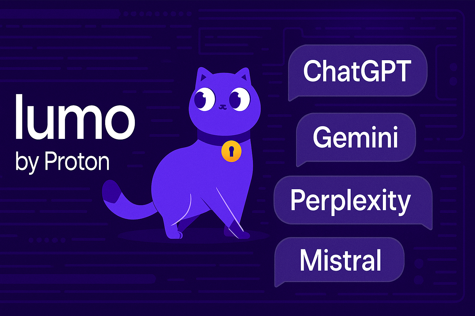 Proton Lumo in Comparison with ChatGPT, Gemini, Perplexity, and Mistral