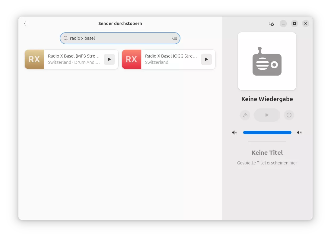 Library with Saved Stations