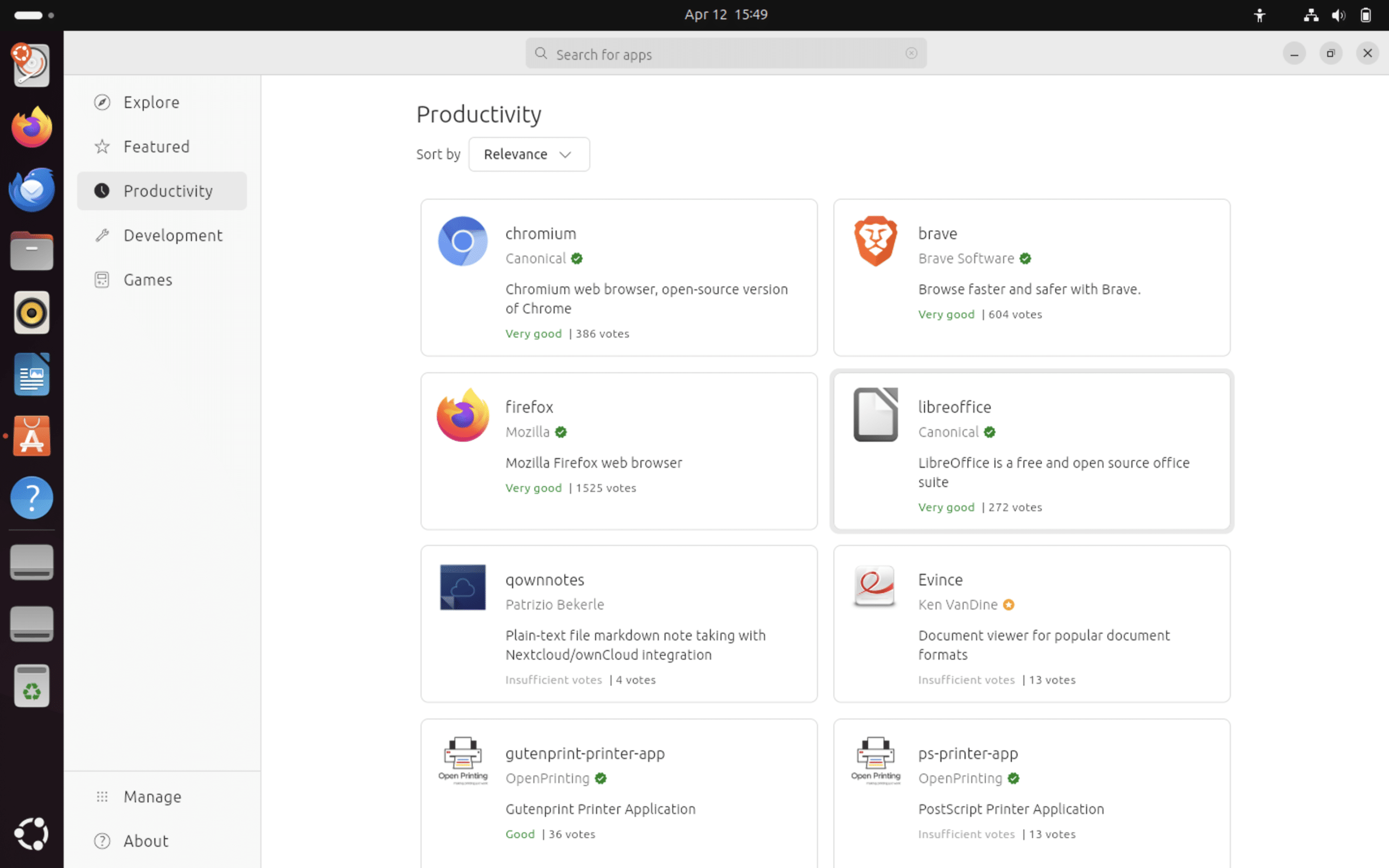 Der neue App Store in Ubuntu 24.04 LTS